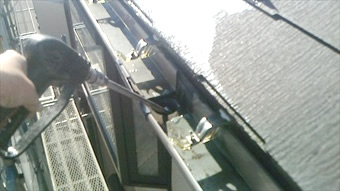 パミール屋根　高圧洗浄