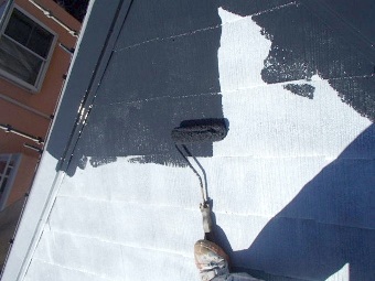 屋根塗装　コロニアル