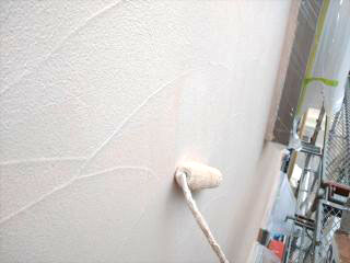 外壁　ジョリパット塗装（仕上げ）２