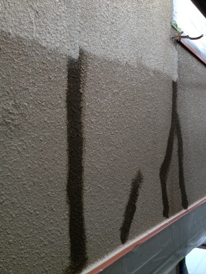 外壁塗装　モルタル　厚膜塗装③