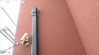 ジョリパット外壁塗装　エアコンカバ