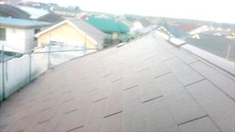 コロニアル屋根　塗装