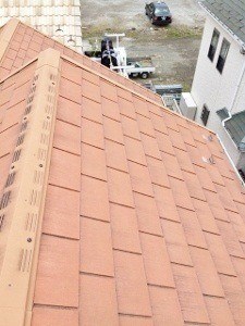 屋根に、省エネルギー塗装。遮熱塗装