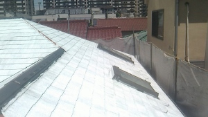 屋根　遮熱塗装３