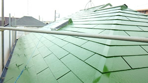 屋根塗装　シリコン