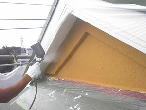 ジョリパット壁　汚れ防止塗装４