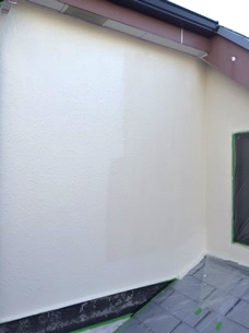 モルタル壁塗装　アートフレッシュ５