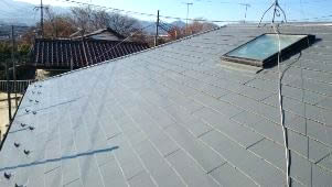 厚木市　屋根塗装　シリコン仕上がり４
