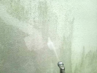 外壁塗装　高圧洗浄６