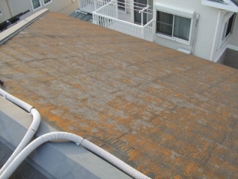 屋根塗装前の状態